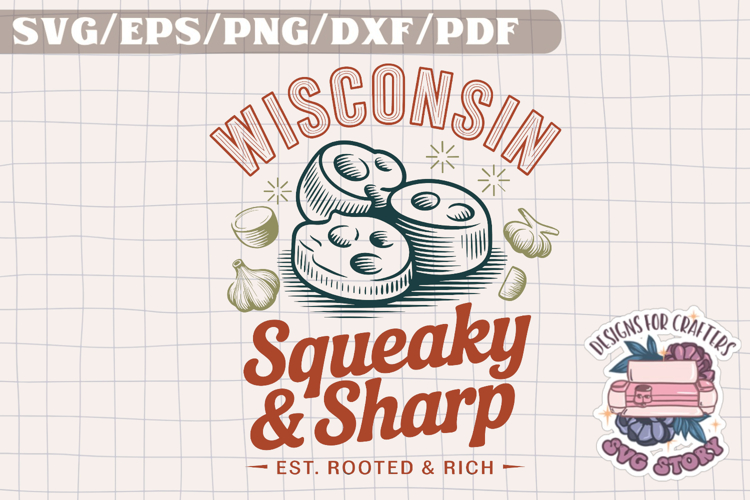 USA STATE America Vintage SVG Monochrome Design Food