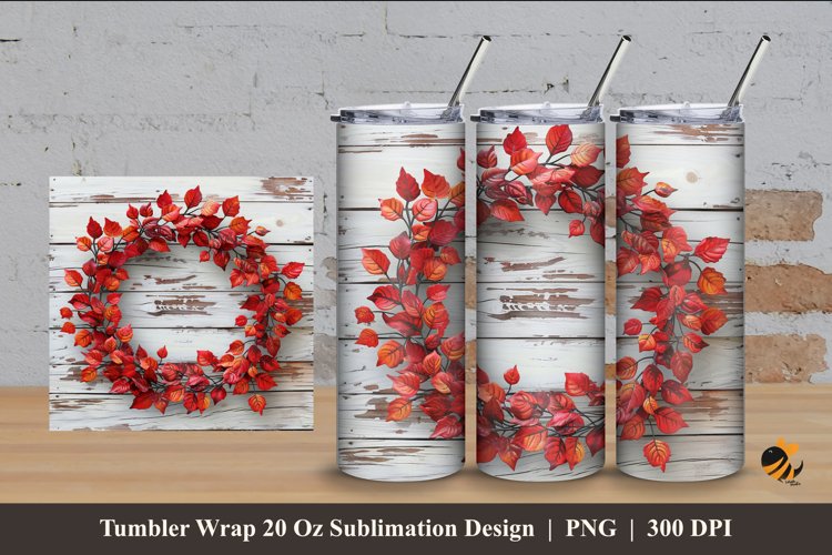 Fall Tumbler Wrap Image 4
