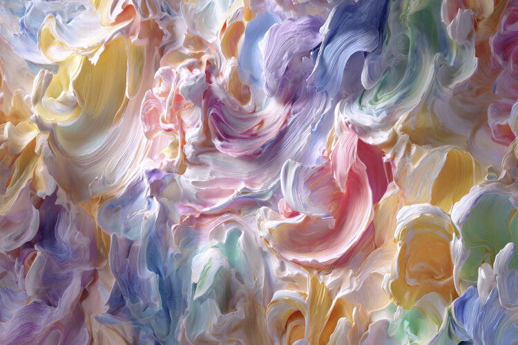 Abstract Oil Painting Background example image 1