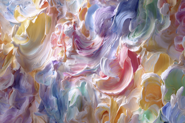 Abstract Oil Painting Background