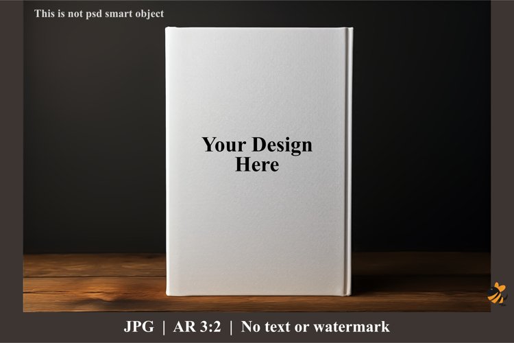 Book Cover Mockup Design Illustration 4