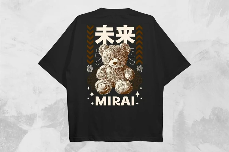 Mirai Streetwear PNG T-shirt Design