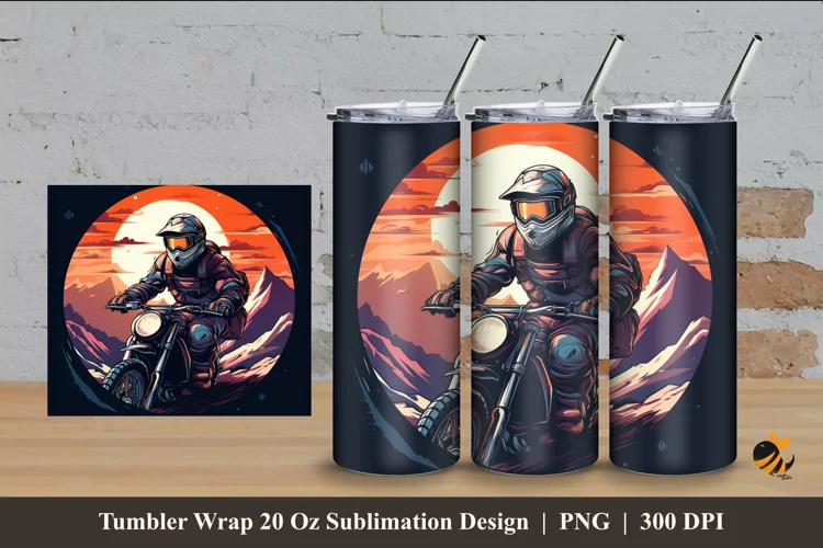 Exciting Adventure Tumbler Wrap Sublimation Design 4