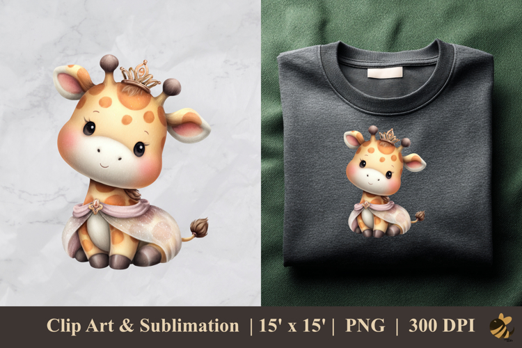 Giraffe Clipart Image 23