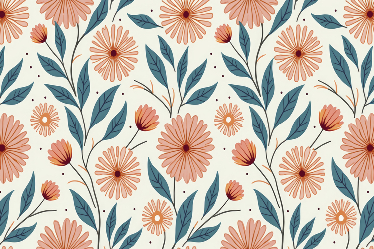 Floral Pattern Background