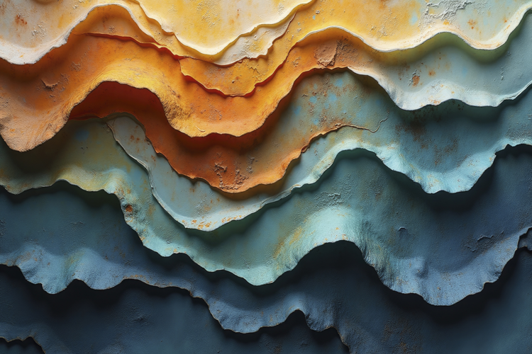 Layered Paint Background Wallpaper