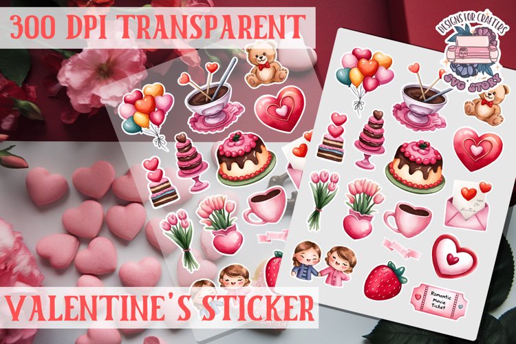 Love sticker Sheet Valentine Day Lovers Funny Heart PNG
