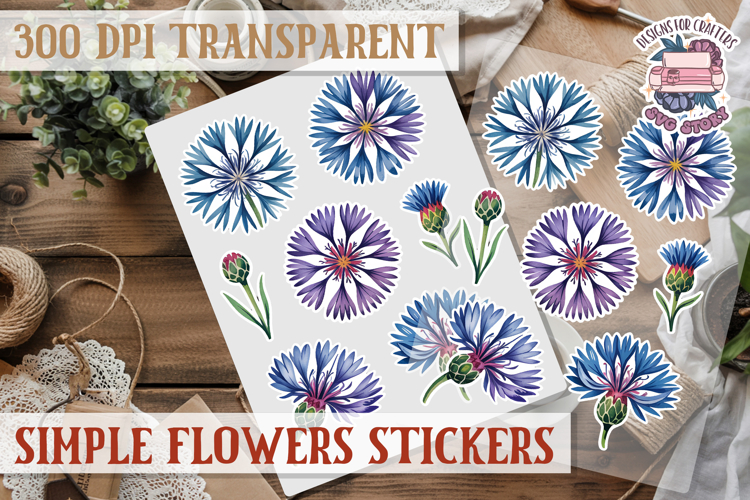 Summer Flowers sticker Scrapbook PNG Botanical Beach