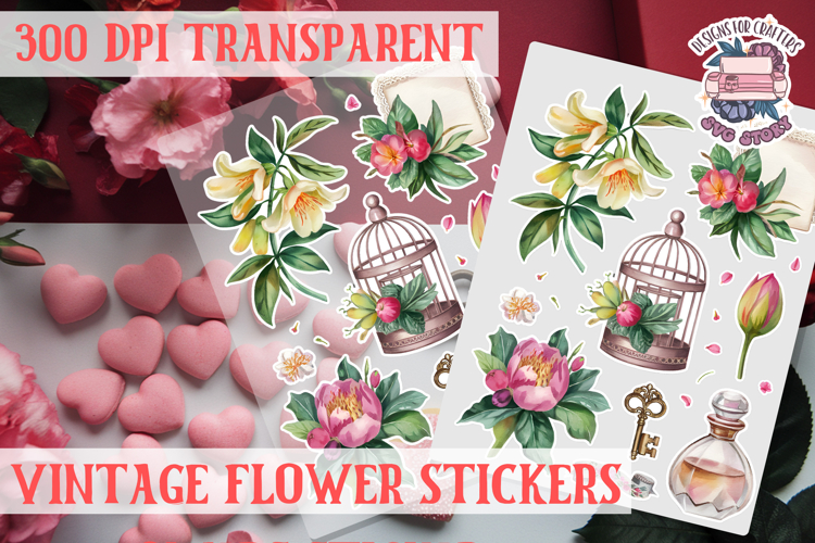 Retro Flowers Svg Image 7