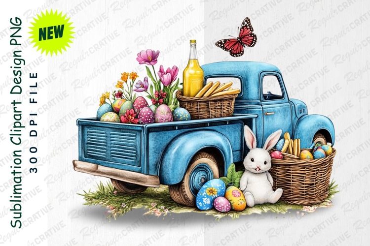Watercolor Easter Eggs Clipart Image 24