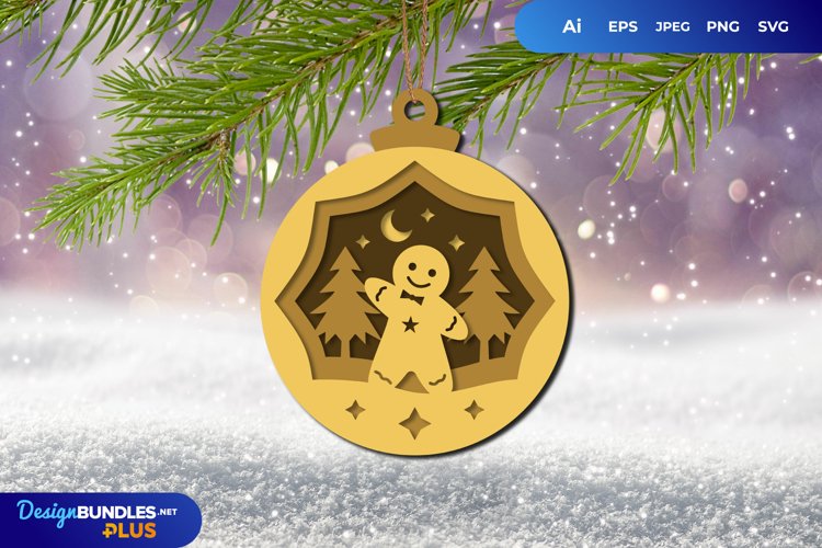 Gingerbread Clipart Image 13