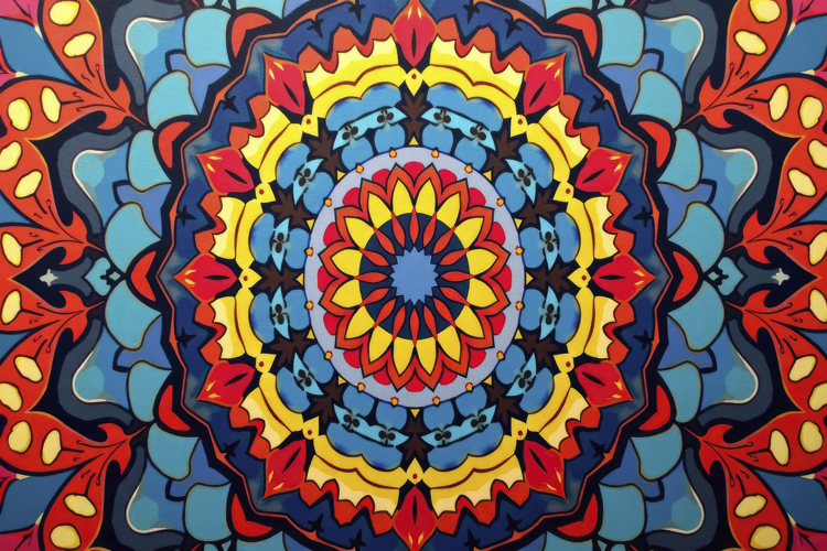 Colorful Mandala Background
