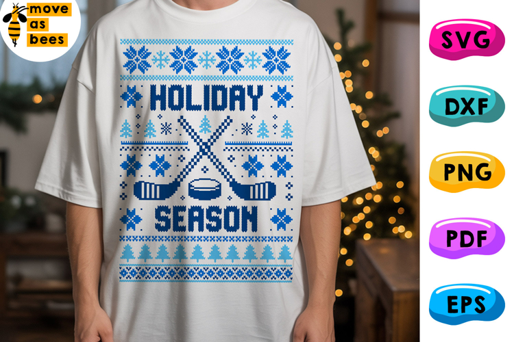 Ugly Sweater Svg Image 17