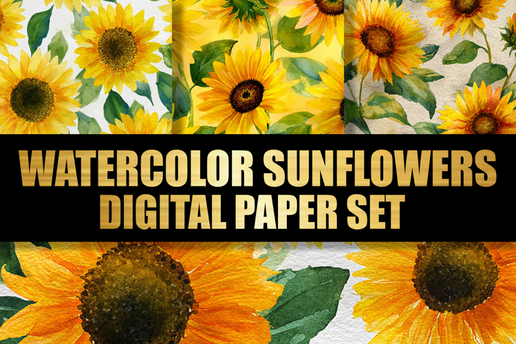 Sunflowers Background Image 19