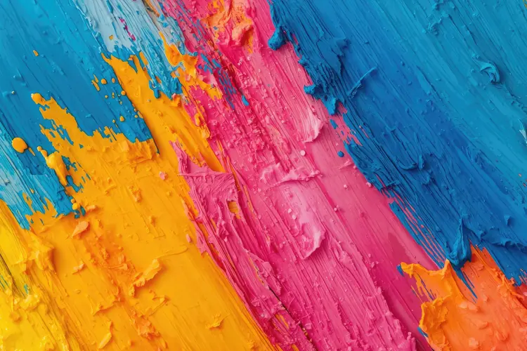 Thick Painting Texture Background Wallpaper