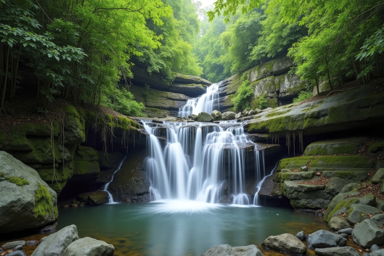 Waterfall Texture Image 5