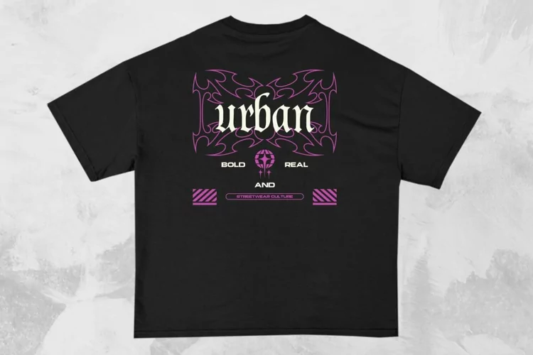 Urban Streetwear Typography T-shirt Design