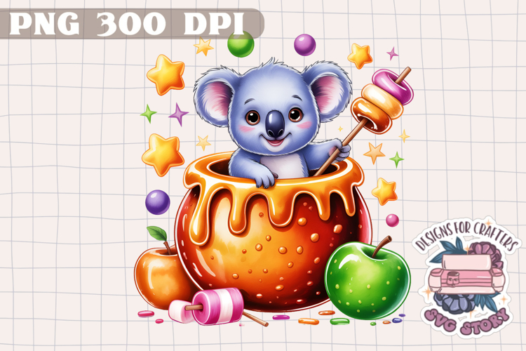 Cute Halloween Animal Autumn Sublimation design Fall KIds