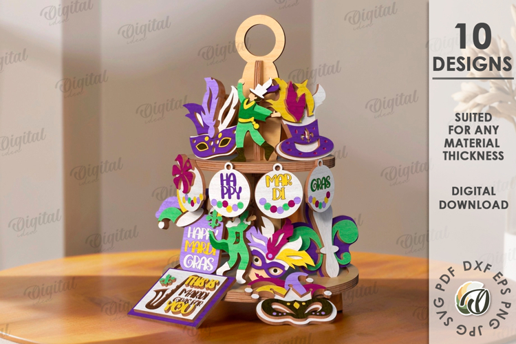 Mardi Gras Mask SCGs Image 6