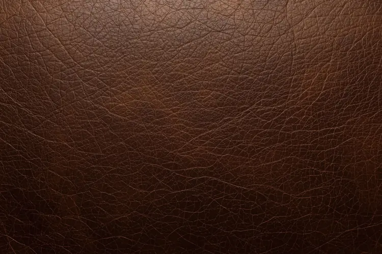 Dark Brown Leather Texture Background Wallpaper