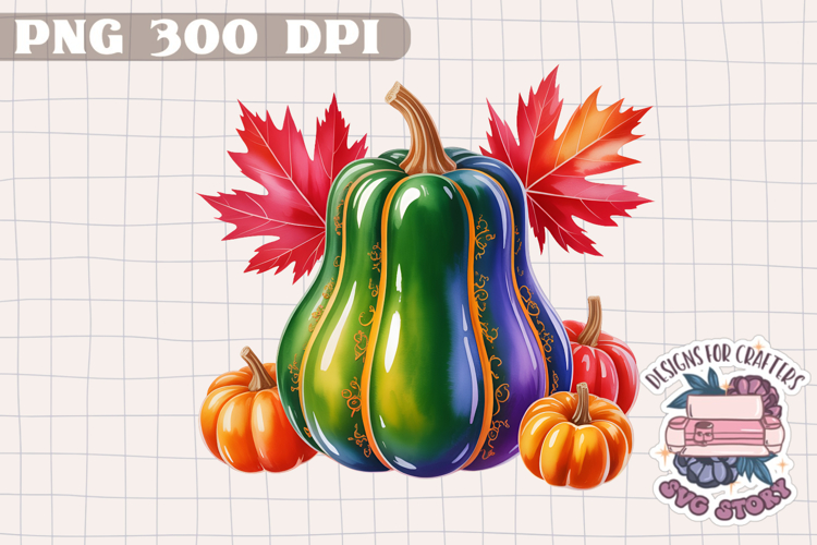 Fall Pumpkin Clipart Image 12
