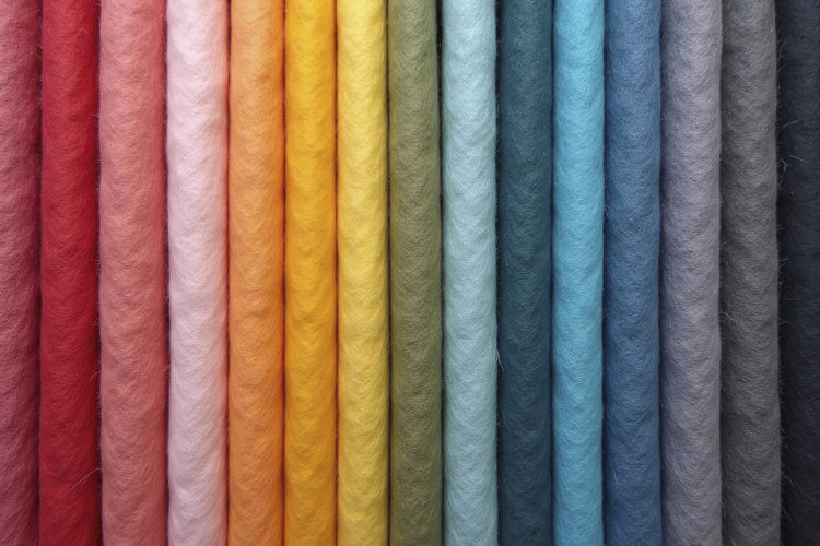 Leathers in Various Colors Texture Background Wallpaper