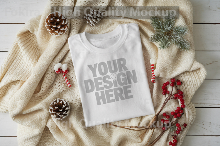 White Christmas Background Image 9
