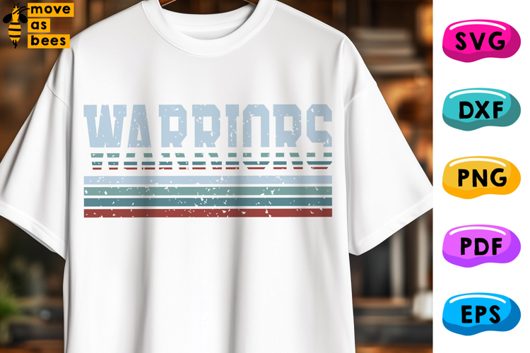 Warriors SVG, PNG, School Sport Mascot, Football, Basketball