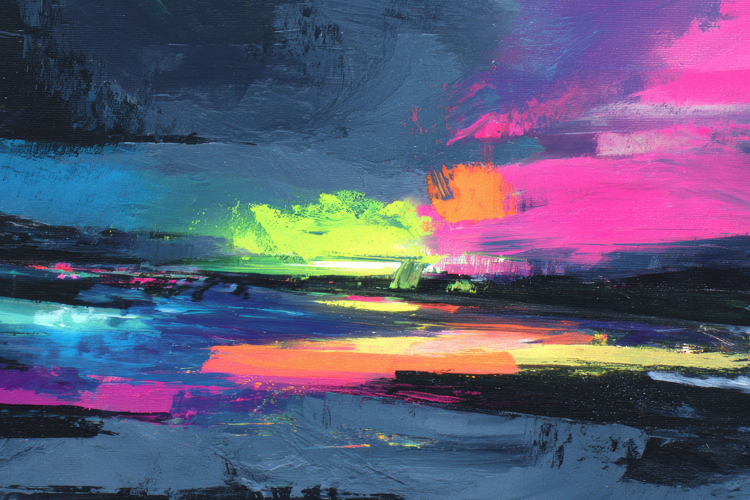 Expressive Abstract Painting