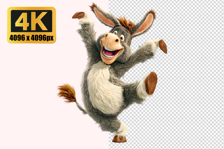 Donkey Clipart Image 23