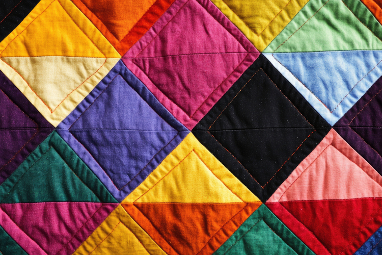 Colorful Triangles Pattern Background Wallpaper