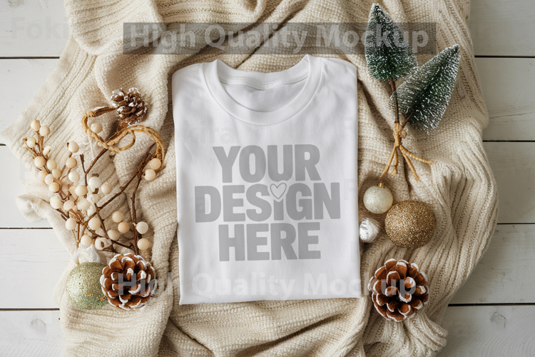 White Christmas Background Image 11
