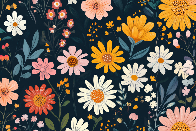 Floral Texture Image 5