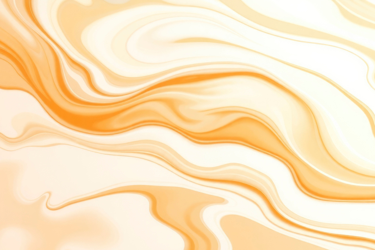 Orange White Marble Background