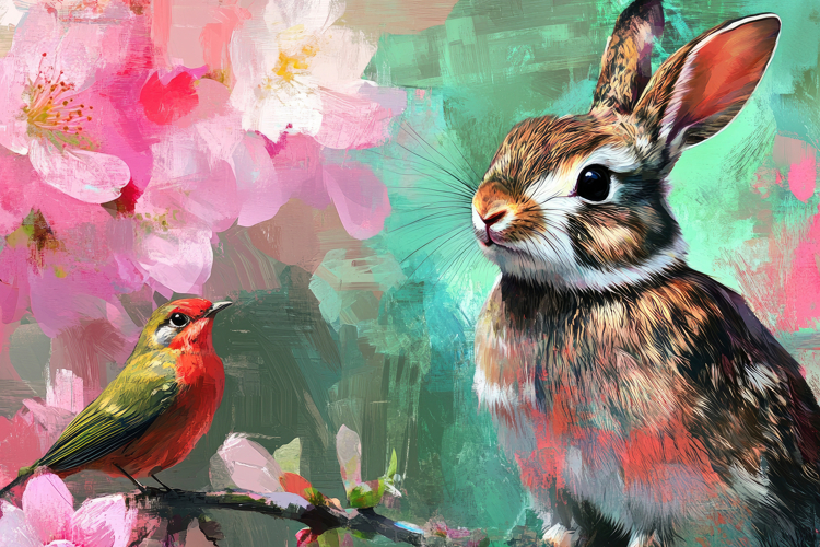 Rabbit Clipart Image 22