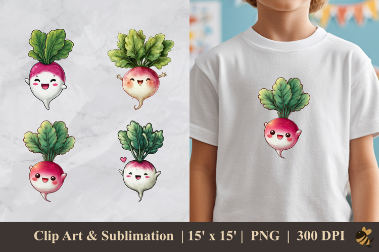 Radish Clipart Image 5