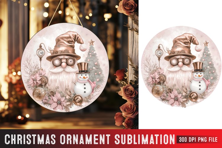 Christmas Ornament Sublimation Designs Image 21