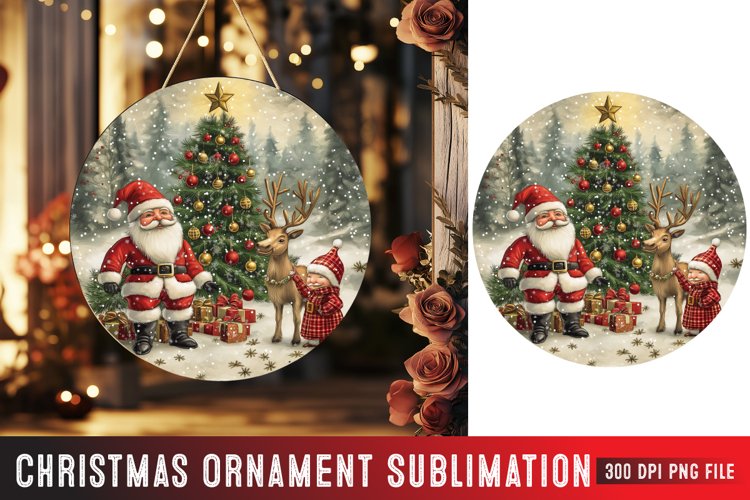 Christmas Ornament Sublimation Designs Image 18