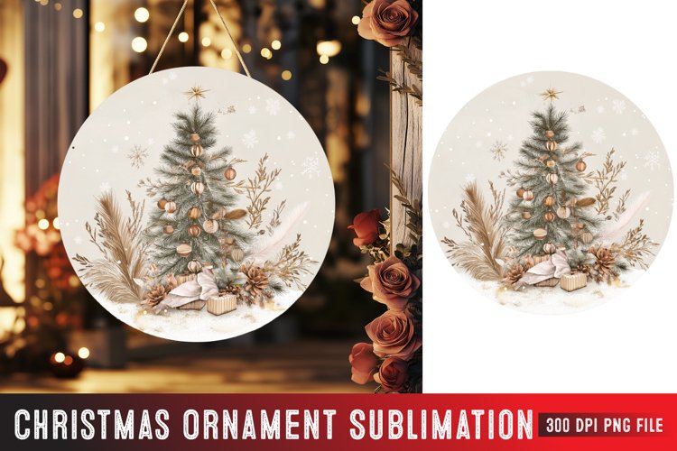 Christmas Ornament Sublimation Designs Image 16