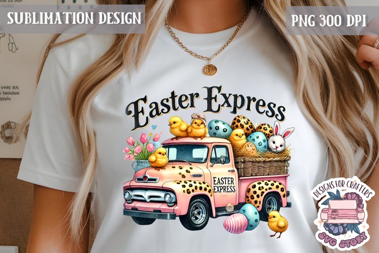 Easter Bunny Leopard Print PNG Holidays Spring Cute Animals