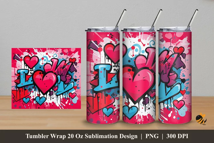 Labor of Love Tumbler Wrap Sublimation Design 5