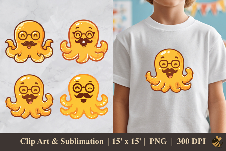 Octopus Clipart Image 17