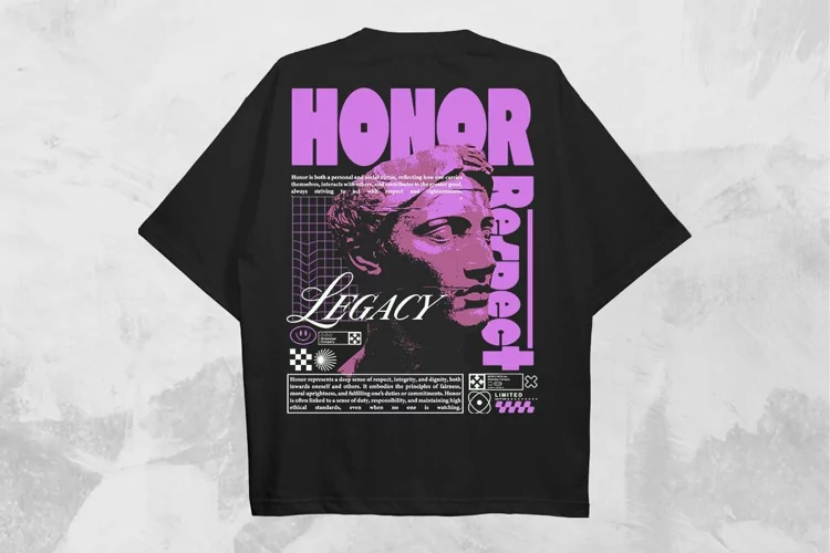 Honor Streetwear PNG T-shirt Design