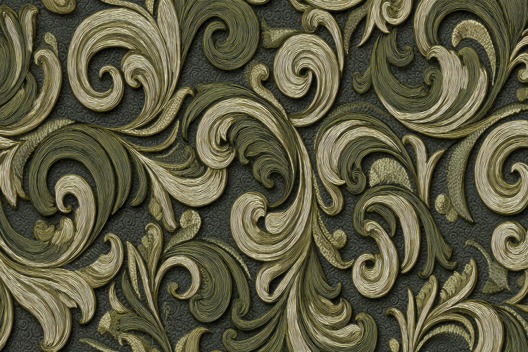 Damask Pattern Background