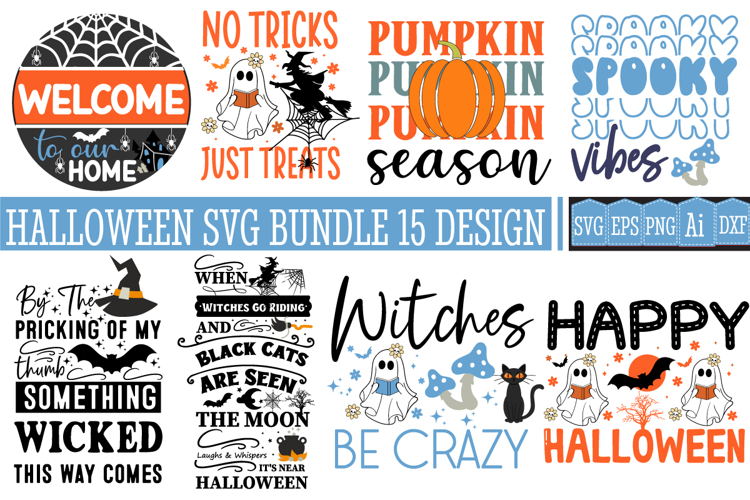 Halloween trending SVG Design | 15 Halloween SVG Design