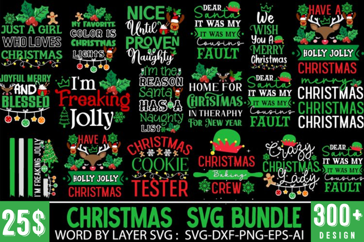 Christmas SVG Bundle | Christmas Ornaments SVG,Christmas SVG