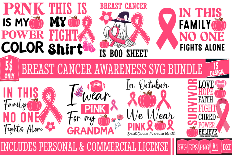 Cancer Ribbon PNGs