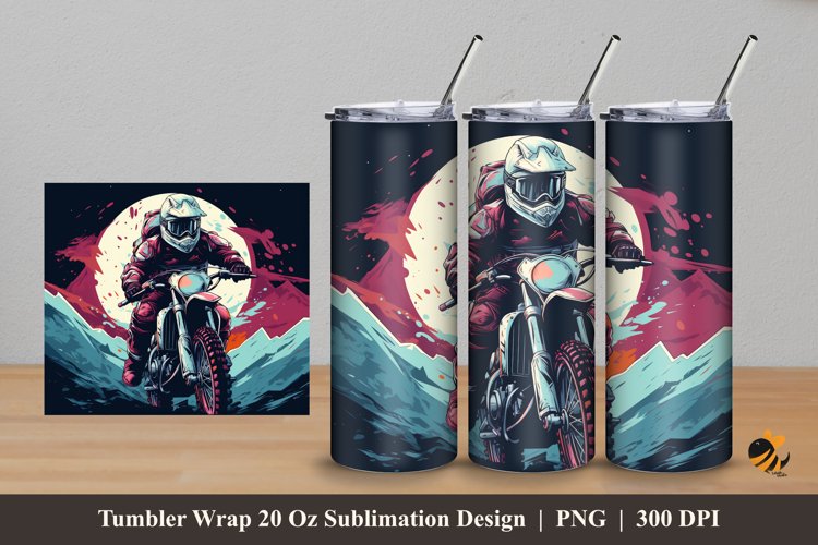Exciting Adventure Tumbler Wrap Sublimation Design 5
