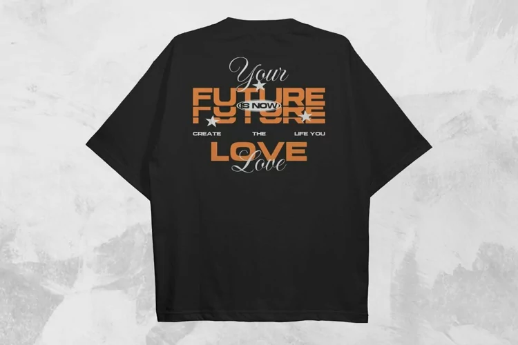 Your Future Is Now Typography Streetwear T-shirt Design