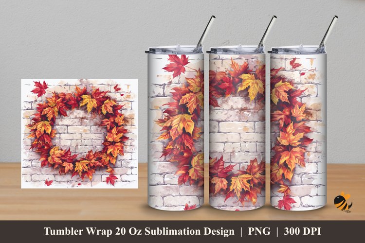 Fall Tumbler Wrap Image 7